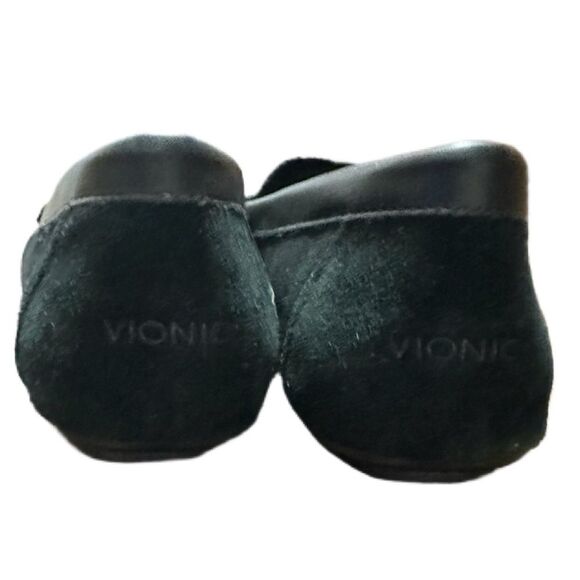 Vionic Hilo Loafer Womens 9 Flats Black Suede Leather Slip On Shoes Honor - Picture 7 of 7